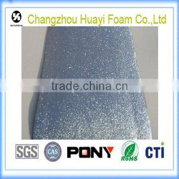 flame resistance diamond aluminum foil coated with pe/epe/eva foam