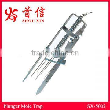 Easy set plunger mole trap SX-5002