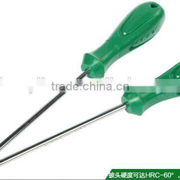 Flat and Plus Head Plastic Handle Screwdriver, Cheap Price Hammer Screwdriver photo-4
