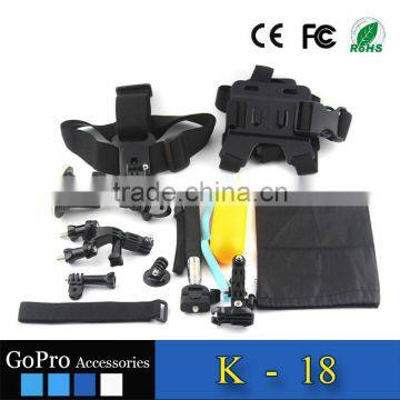 2016 Hot Selling Cheap Products Kit Used for Gopros Heros 4 Accessories Kit Mount Camera Case photo-2
