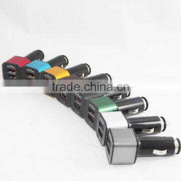 High quality machine grade 3.1a usb car charger With ISO9001 Certificate