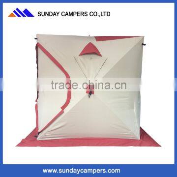 Beijing Company Personalized Colorful Pop up Ice Fishing Tent Insulated photo-2