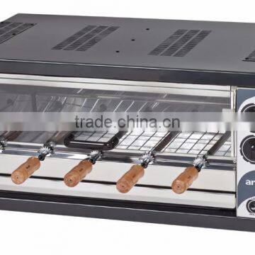 Horizontal Bench Grill - 5 skewers Arke