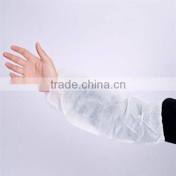 Blue Nonwoven Disposable Waterproof Arm Sleeve Covers photo-2