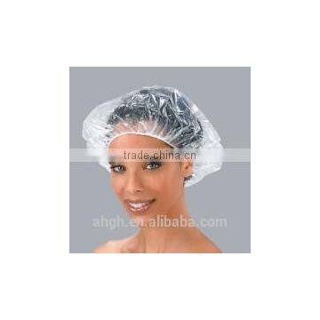 Spa Salon Disposable Waterproof Clear shower caps