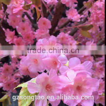 Hot Sale Cherry Blossom Tree Garden Cheap Artificial Wedding Cherry Tree Fantasy Artificial Cherry Tree photo-5
