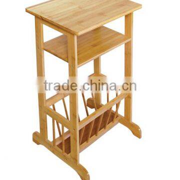 3-Tier Cheap Bamboo Storage Shelf from Factory