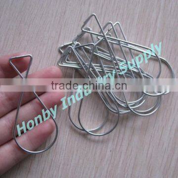 Squeeze 8 Shape Wire Metal Ceiling Grid Hanger Clips