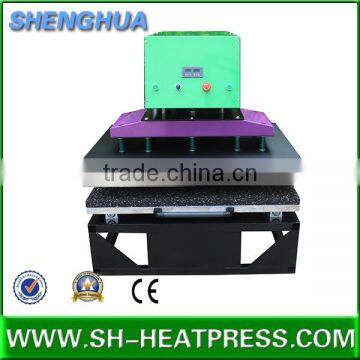 China Pneumatic Double States Jersey Heat Press Machine photo-4