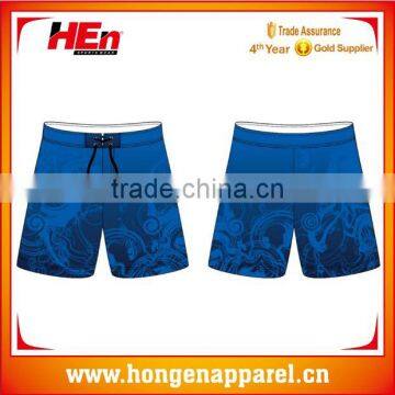 Hongen apparel High quality fabric custom wholesale couple beach shorts fashion boardshorts men swim shorts