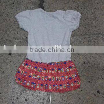 Yiwu Stocks Lots Girl's High Quality Bubble Dress photo-5