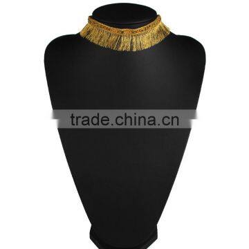 Big Brand Brief Choker Necklace Silver/gold Alloy Jewelry photo-6