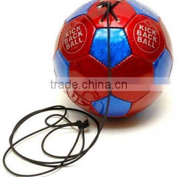 Kick Back PU Quality Patent Red & Blue Size 4 Soccer Ball