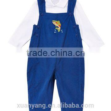 spring autumn baby girl or boy clothes cotton boutique suspender trousers baby boys girls clothes sets infant clothing set