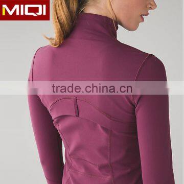 Women's Fitness Apparel High Quality Fitness Clothing Women Jacket With Hoodie photo-2