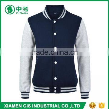 High Quality Custom Logo American Fashion Unisex College Varsity Jacket for Wholesale photo-6