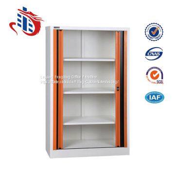 Hot Sale Roller Shutter Door Metal Cupboard Display Cabinet photo-3
