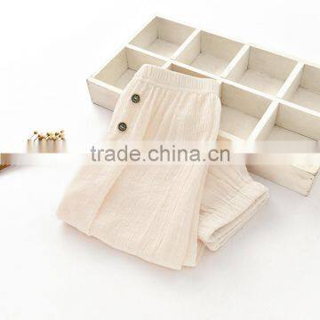 Baby Summer Air Condition Pants Anti-mosquito Pants Cotton Ankle Length Bloomers photo-5