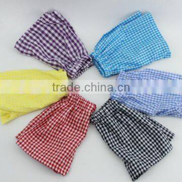 American Hot Kids Clothing Shorts Girl Picture Cotton Pants Baby Girls Soft Gingham Design Bloomers photo-2