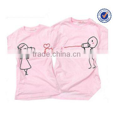 Intriguing Couple Printing t Shirt for Couples photo-4