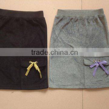 Girls Winter Velour Skirts Dresses