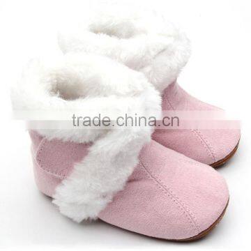 Wholesale Newborn Baby Leather Designer Boots photo-6
