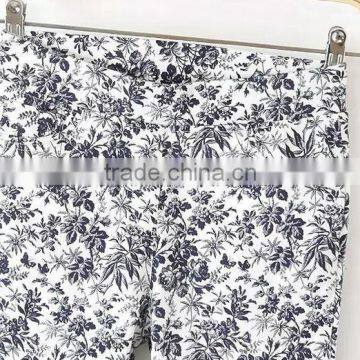 EY0029L Always Autumn Print Milk Silk Woman Winter Leggings photo-3