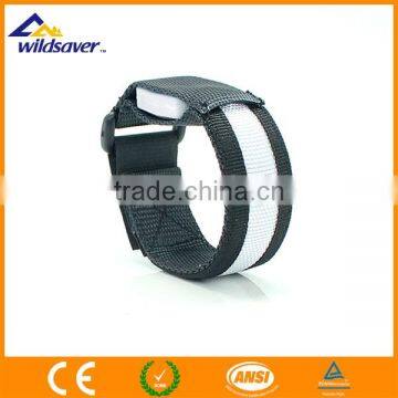 Velcro Custom Fabric Nylon LED Wristband photo-4