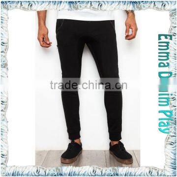 Male Skinny Fitted Soft Cotton Jogger Sweatpants