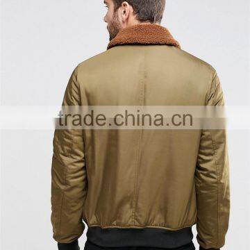 Shandao OEM Custom Warm Winter Long Sleeve Men Korean Fur Coat photo-3