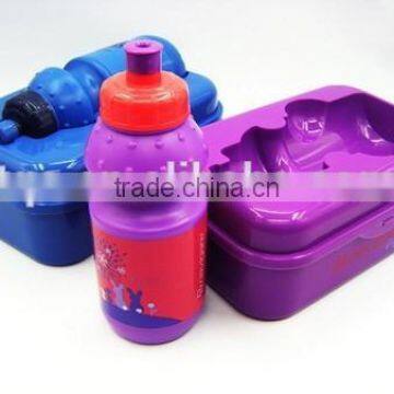 Portable School Lunch Box With Sports Bottle Kits photo-2