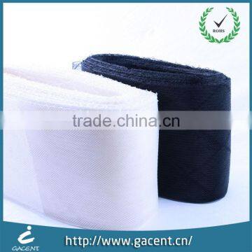 Decorative Ribbon Mint Crinoline With Thread for Hat Trim photo-1