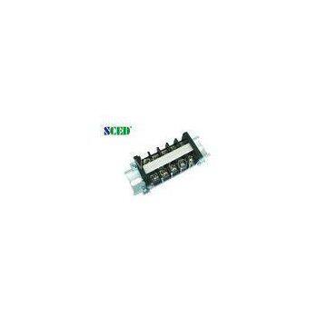 600V 30A 12.00mm PCB Rail Mounted Terminal Blocks Connectors , Any Poles Available