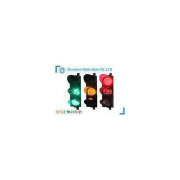 High intensity clear lens Flashing Traffic Lights , LED Traffic Signal light