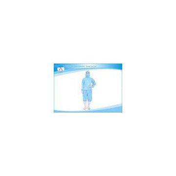 Womens Anti-static Blue Cleanroom Clothing jacket and pants workwear