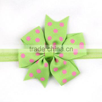 Baby Girl Dot Bows Headband Toddlers Hair Band Accessories