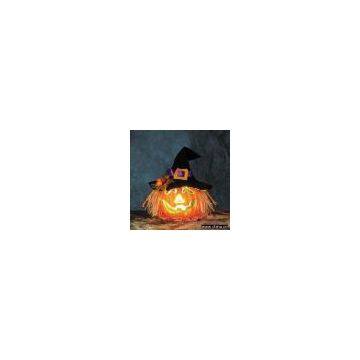 Sell Fiber Optic Pumpkin with Hat