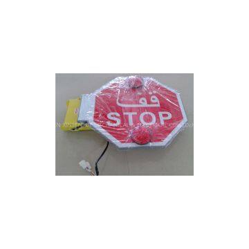 School bus stop arm for UAE