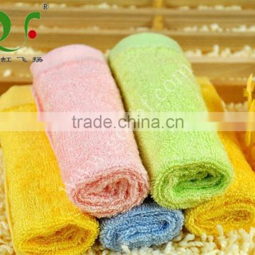 Wholesale highly absorbent 100% cotton washcloth flannel