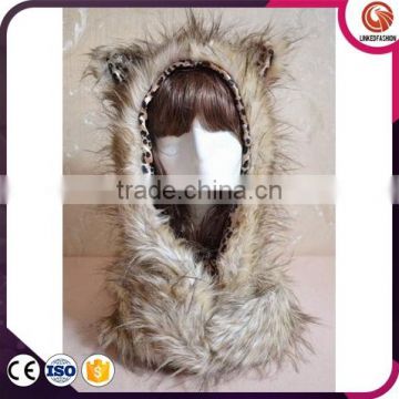 Myfur Wholesale Knitted Real Rabbit Fur Scarf For Girls