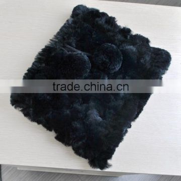 YR245 Real Rex Rabbit Fur Cap Factory Direct Sale Fur Hats