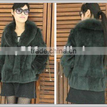 Luxurious High Quality Fur Garment/ Fur Coat FU13