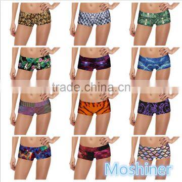 Lastest Galaxy Women Cycling Wear Anti-Pilling OEM Design Paid Samples Printed Fitness Yoga Wear S136