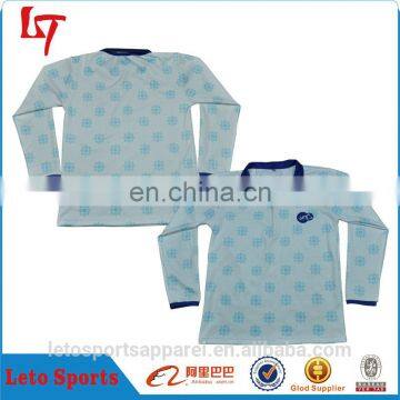 Custom dry long sleeve running shirt men winter running wholesale
