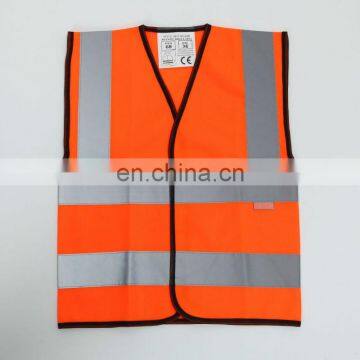 CNSS EN1150/EN471 orange high visibility children's reflective safety vest