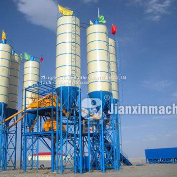 HZS120 concrete mixing plant