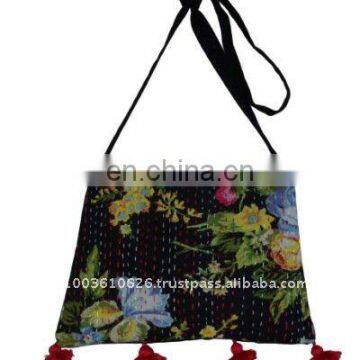 vintage kantha shoulder bags