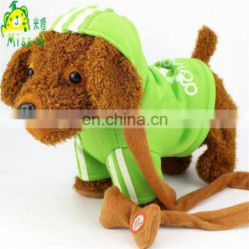 Direct Manufacturer High Quality Plush Dog Fashionable Handsome Electronic Toys Wholesale