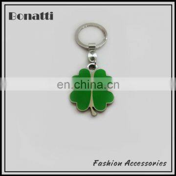 lucky four leaf clover key chain