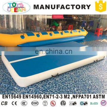 mini Inflatable Gymnastics mat box air tumble training